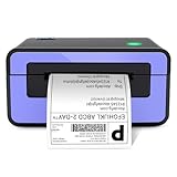 POLONO Imprimante d'étiquettes Thermiques pour Colis d'expédition, Compatible avec USPS, FedEx, Shopify, Ebay, Amazon, Prend en Charge Plusieurs systèmes