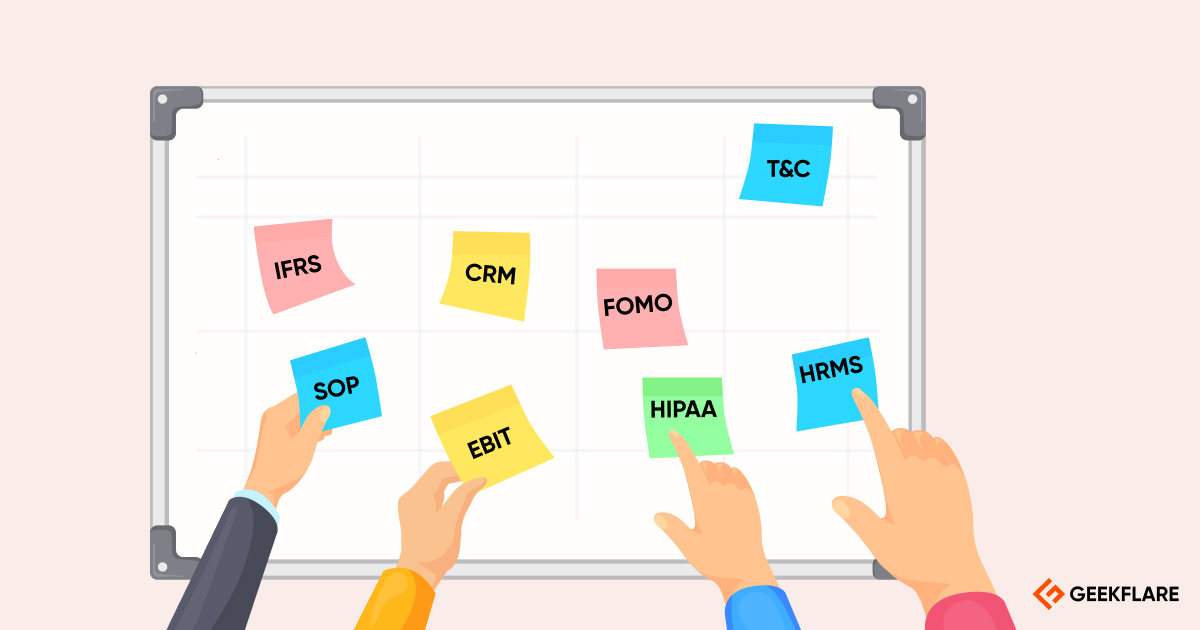 must know business abbreviations and acronyms