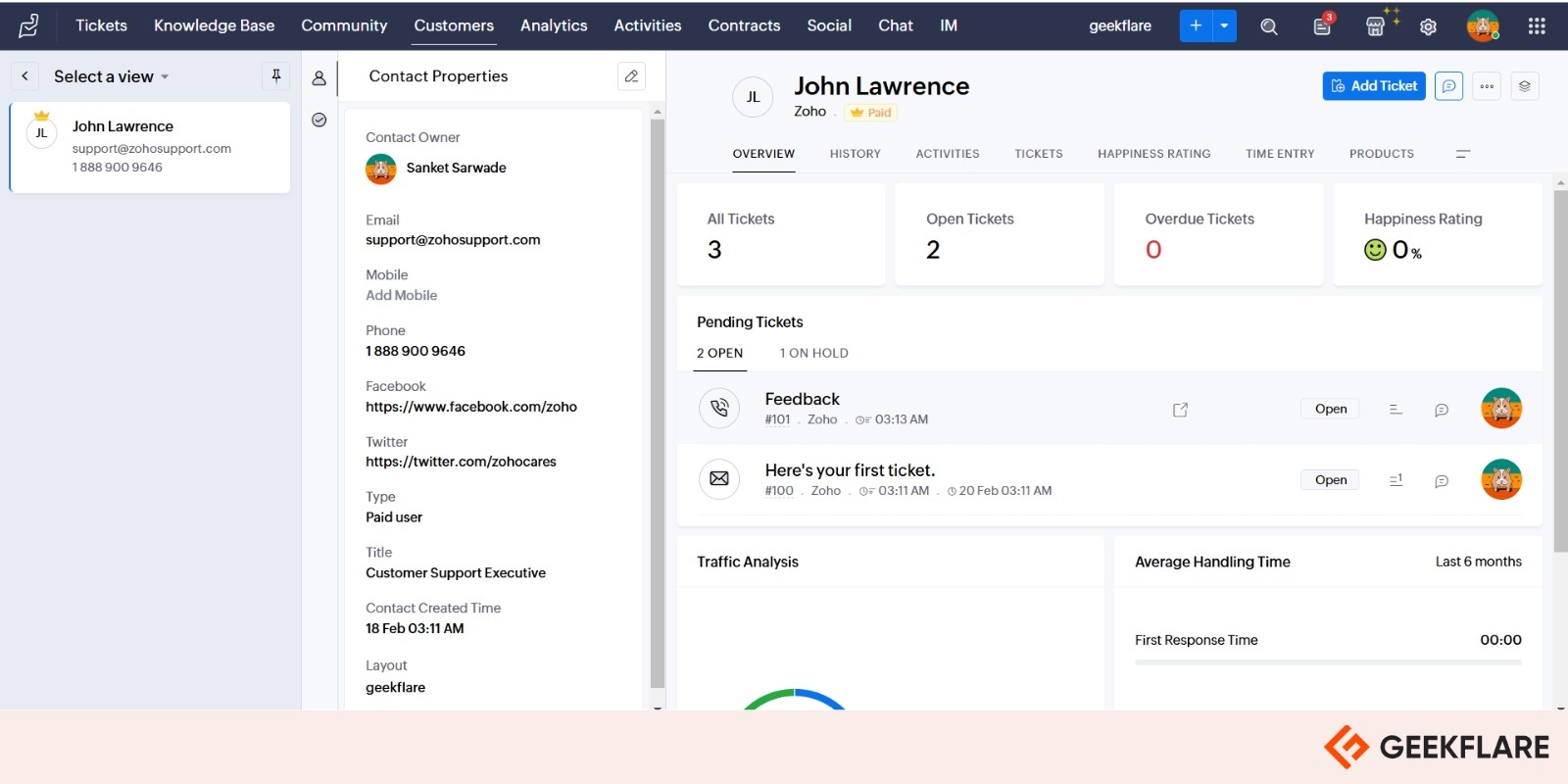zoho desk