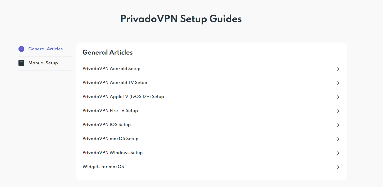Compatibility and setup guides