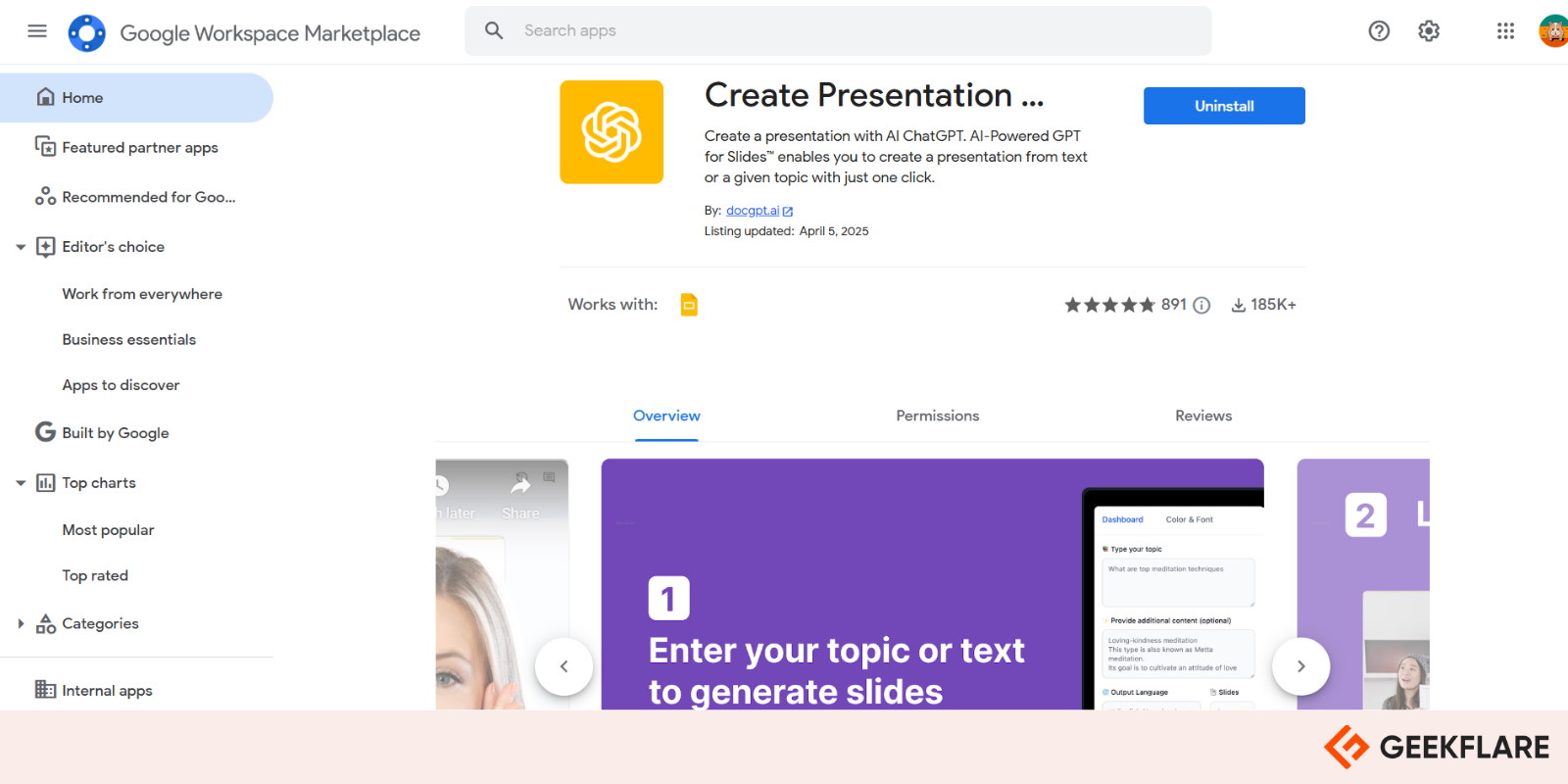 create presentations with chatgpt