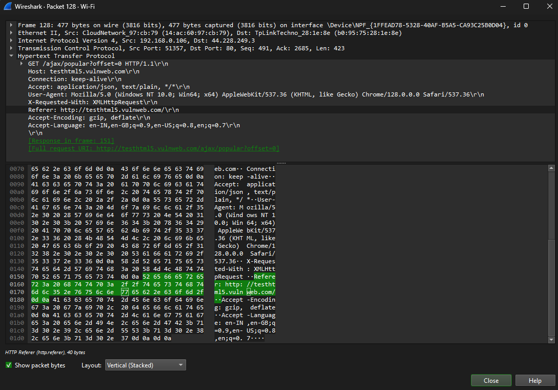 Following packets without VPN