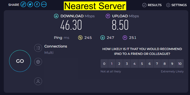 Nearest Server