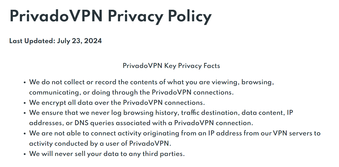 Privacy Policy